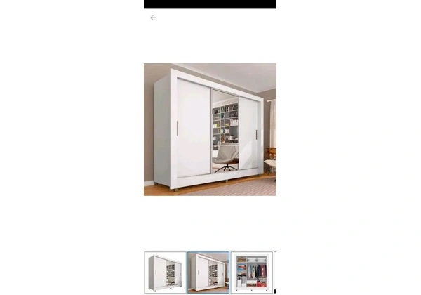 Armário novo com 3 portas de correr