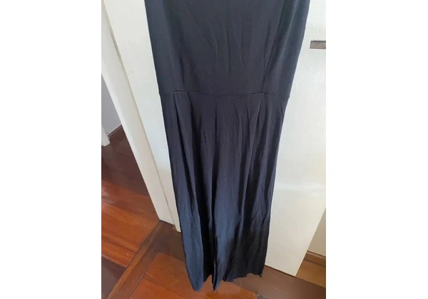 Macacão preto aquamar tamanho M