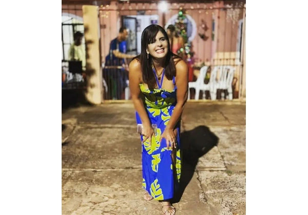 Vestido longo em ótimo estado