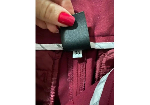 Calça social Bordô TAM 38