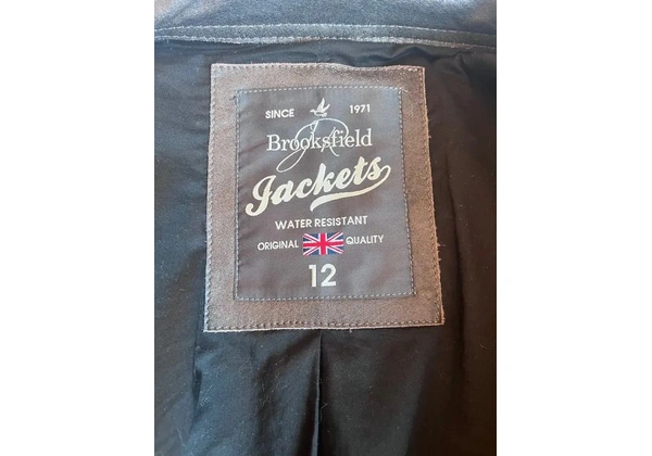 Jaqueta de couro masculina