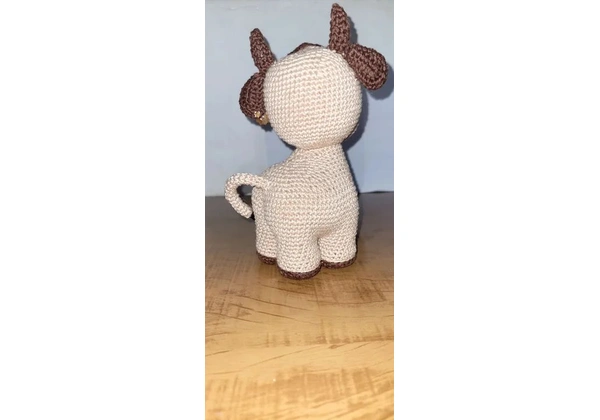 Fazendinha vaca amigurumi
