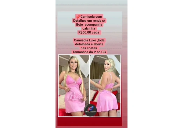 Camisolas com Calcinhas