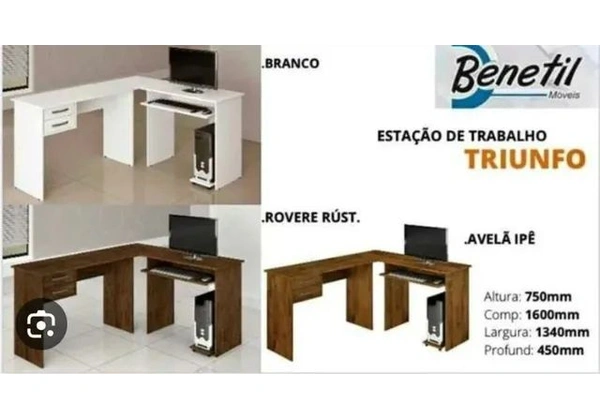 mesa escrivaninha pra computador triunfo