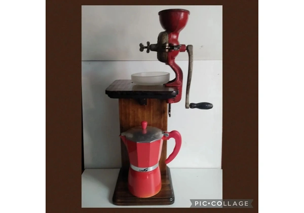 Estação de café de mesa