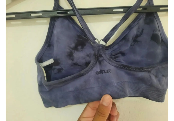 Top de Treino Roxo Adidas 34/36