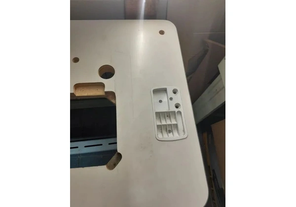 Mesa de máquina de costura industrial