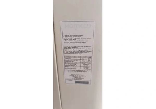 Aquecedor de água a gás