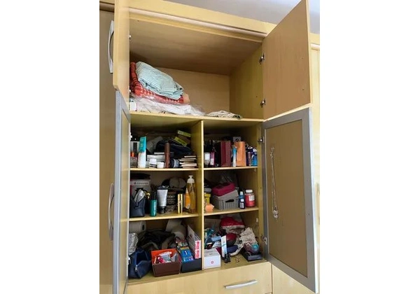 Guarda roupa MDF padrão marfim