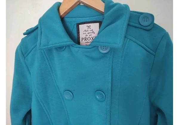 PROXY Blazer flanelado Tam G (44-46) 75, 00<br>Transpassado <br>Altura 67cm<br>Largura 62cm