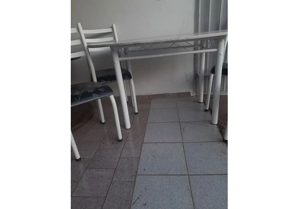 CONJ. MESA TUBOLAR, NOVO, LEIAM: