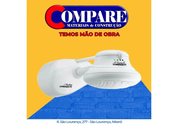 Chuveiro Bella Ducha Turbo - Lorenzetti