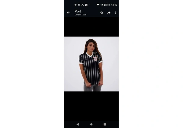 Camisa do Timão Nova original feminina