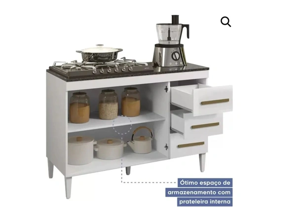Balcão CoockTop lindo! Pronta Entrega!