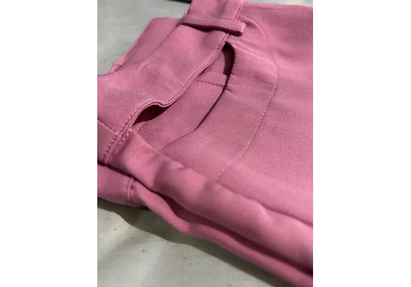 Calça pantalona rosa