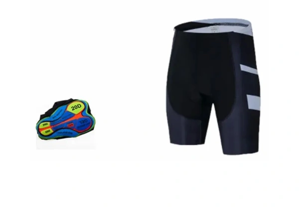 Short masculino respirável para ciclismo montanha short de bicicleta acolchoadas com gel.