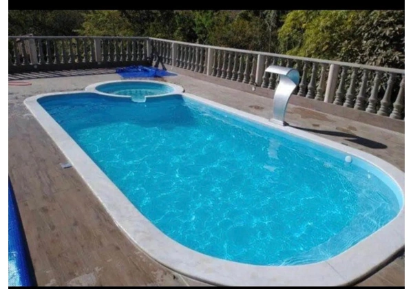Linda Piscina 8 metros completa instalada/ 8, 50x3, 70