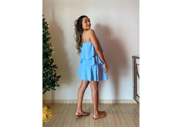 Vestido Azul Morgana