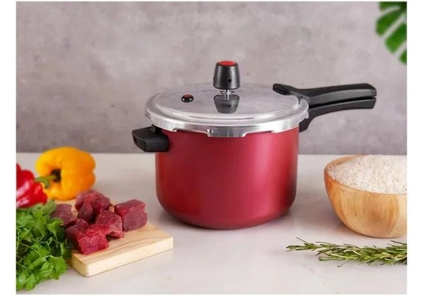 Panela de Pressão Panelux 4, 5L Cereja Fechamento Externo Magnific