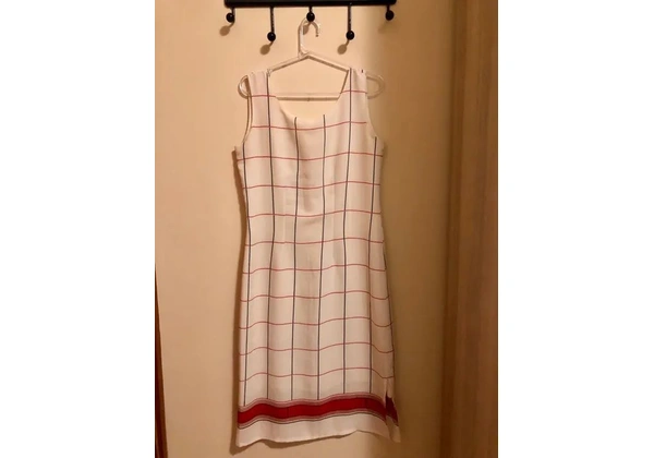 Vestido quadriculado