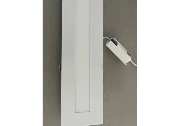 painel de embutir retangular 20w 2700K quente Luminatti by Danuri 60x10