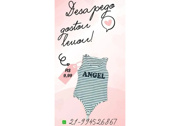 Desapegos de roupas seminovas e novas