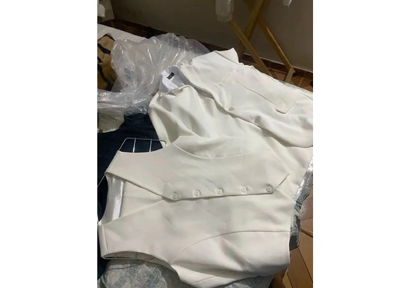 Terno branco gelo