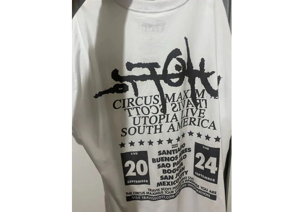 Camiseta Travis Circus Maximus Tour 2024 BR