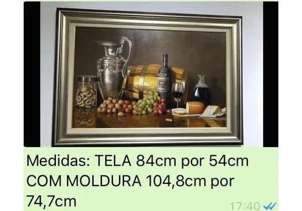 Obras de Arte (Pintura)- Coleção de cinco (5) quadros de destacado artista mineiro.