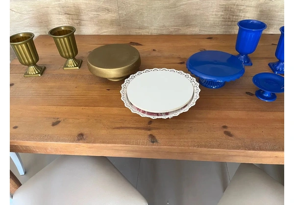 Kit decoração mesa festa semi novo !