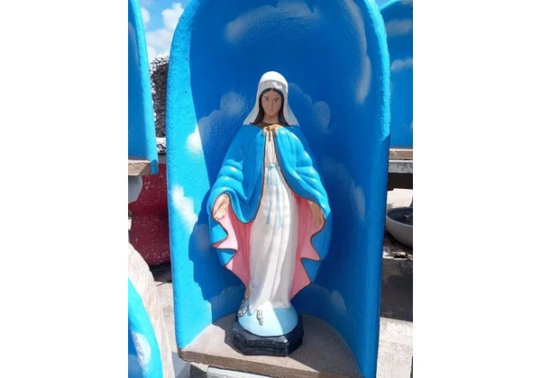 Imagem nossa senhora das Graças 60 cm em concreto cimento
