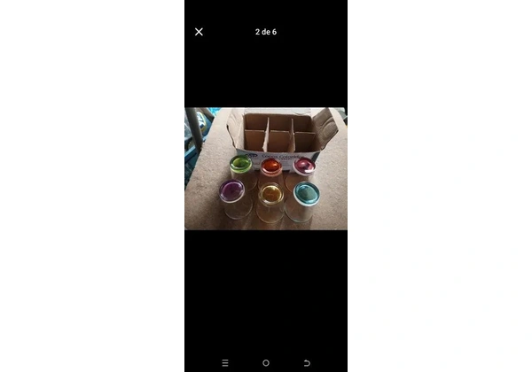 Copos pequenos colorido (Retirada no Conjunto Esperança)