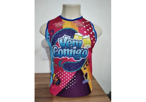 Abada Personalizado - Cores Fortes e Vibrantes