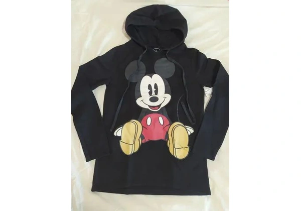 Blusa de moletom NOVA Mickey com capuz tamanho P