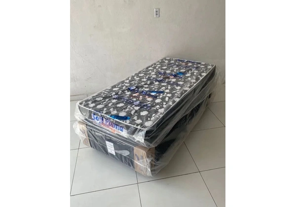 Cama Box Solteiro 20cm
