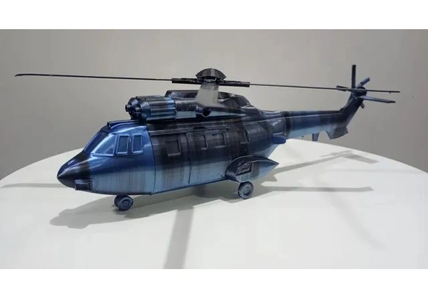 Helicóptero Decoração Super Puma AS 322