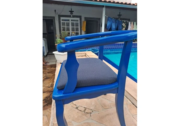 Poltrona Azul Royal
