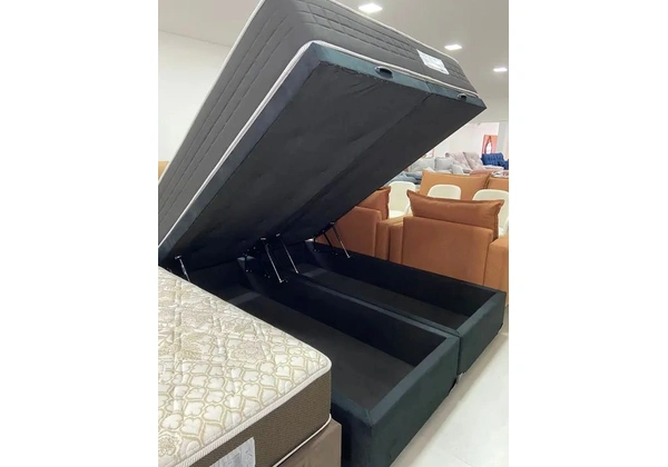 Base Box Baú Queen Size Top de Linha