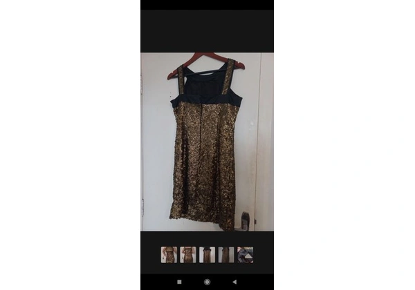 Vestido de paetê