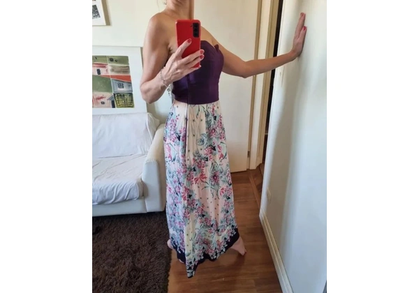 Vestido antix usado 1 vez, p