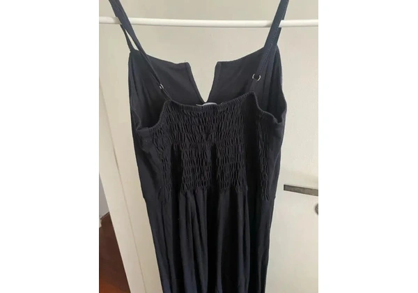 Macacão preto aquamar tamanho M