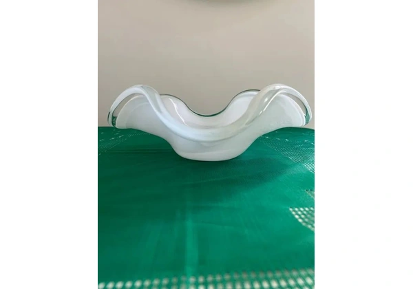Fruteira de vidro Murano 29 cms