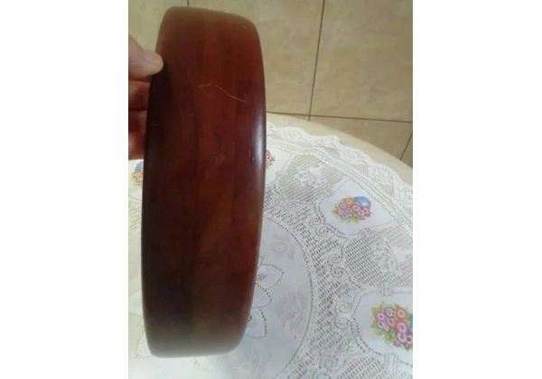Gamela de madeira para churrasco