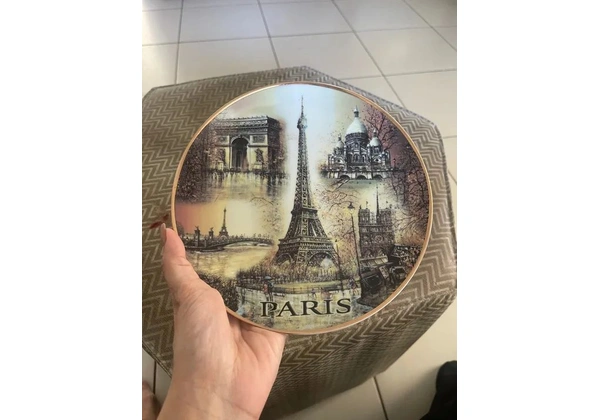 Conjunto 4 Pratos Decorativos de Parede Importado (países europeus)