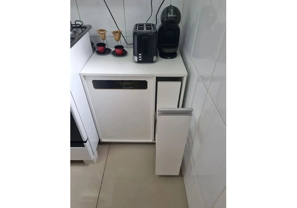 Armario para Botijao de Gás com Porta Temperos