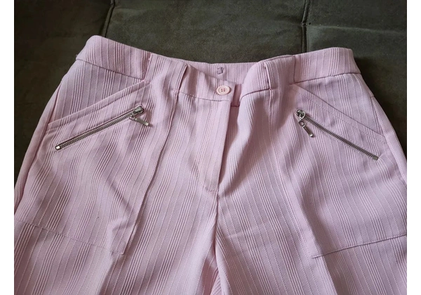 calça luigi bertolli rosa, 40