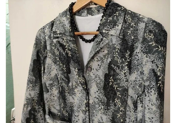 CHEMISE ORIENTAL VINTAGE Tam Japão 11- veste até Tam Tam 42 75, 00<br>Altura 1, 02cm<br>