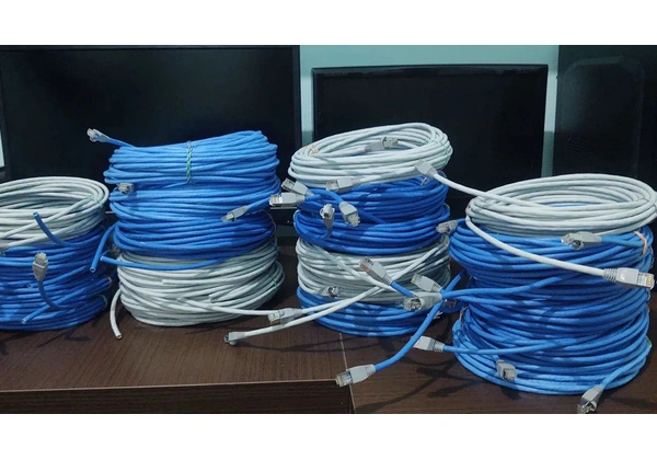 CABO DE REDE INTERNET FURUKAWA CAT6/CAT5E 5/10/15/20/25/30/40/50/60.