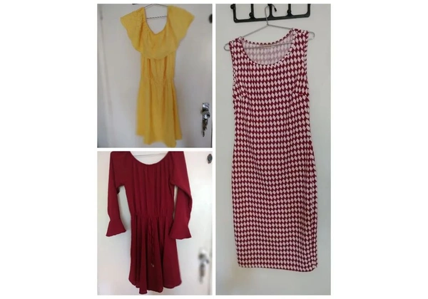 Kit 03 vestidos lindos