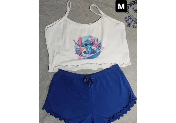 Conjunto de pijama Stitch - Tamanho M